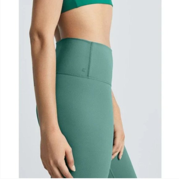 NWT Everlane Performance 24/7 Leggings in Dark Mint Size Large - Picture 3 of 8
